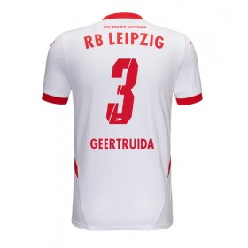 RB Leipzig Lutsharel Geertruida #3 Hemmakläder 2024-25 Kortärmad